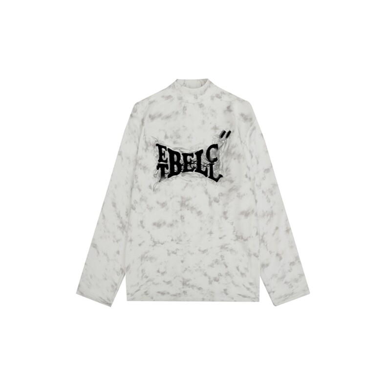 260克重磅扎染德绒半高领打底衫【有货】HD019-DR25223RB-P25图片