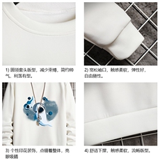 T4212-P25加绒款-P35简约帅气百搭长袖t恤男大码胖子卫衣网格，男装卫衣，电商A040A