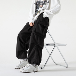 B221 2023秋冬新款 日系宽松大码休闲工装裤子 LK22053-P60 控78图片