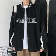 2026秋冬港风学生复古棒球服夹克男女同款/A338-1-WT09-P85，男装夹克，电商D325