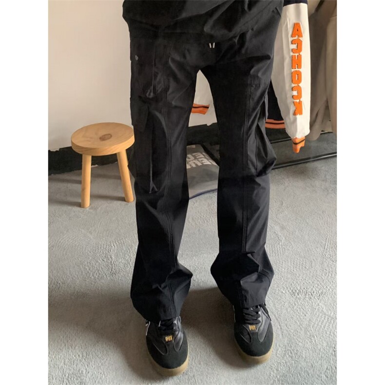 【有货】黑色工装裤男春秋户外登山美式机能冲锋裤KZA139HH-特P43,男装工装外套,星座1007（原301D）