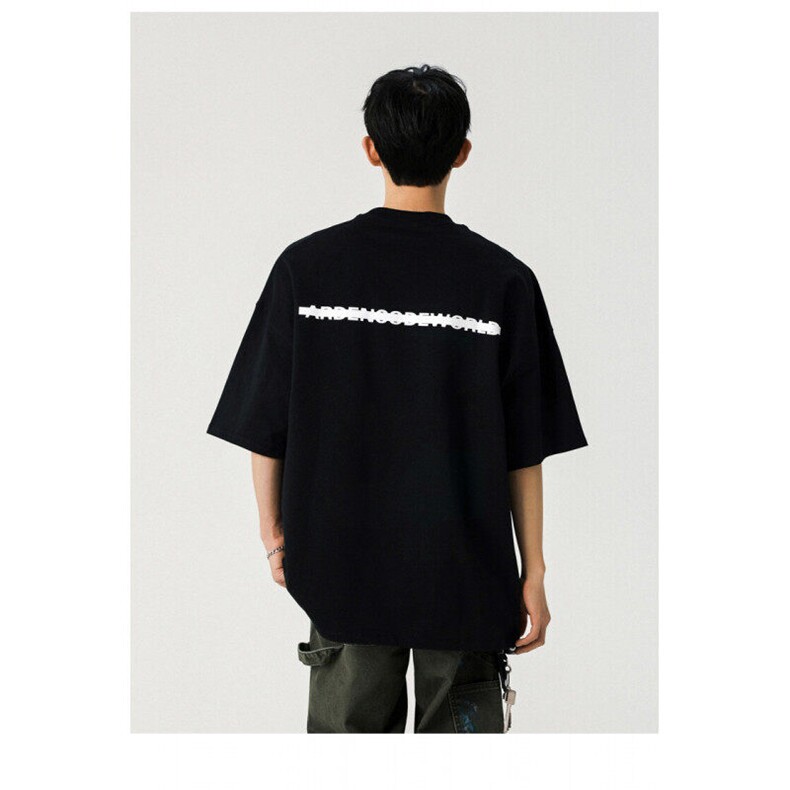 706-T2542-P28特P260克重磅现货夏季印花短袖T恤情侣打底衫潮,男装T恤,星座706