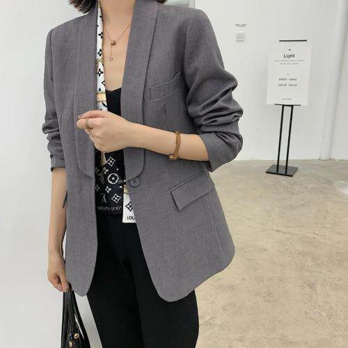 春季新款西装，女装西装，蓝衣可