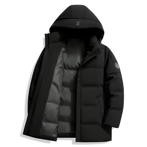 新款男士可脱卸帽子加厚防寒羽绒服309B-3-Y063-P230