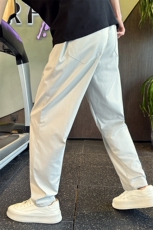 夏季美式复古弯刀水洗棉裤男潮直筒宽松阔腿休闲裤8672控78，男装棉裤，电商C208