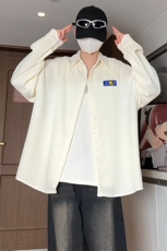 厚款宽松长袖衬衫男KD625-P30，男装衬衫，电商D312-1
