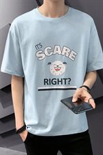 男士2021夏季新款体恤短袖T恤打底衫韩版纯棉潮牌DS721T，男装T恤，电商A102