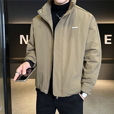 标50绒轻薄羽绒服男冬季2025新款立领潮牌外套A313-55802-P185，男装羽绒服，电商A313