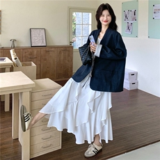 春款2C237-8803气质西装外套P165K2688805连衣裙P165K268，女装西装，2C237