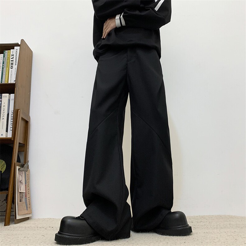 休闲裤男士韩版潮流高街帅垂感百搭2026夏季新款ins长裤K5148-P43,男装休闲裤,星座412-2