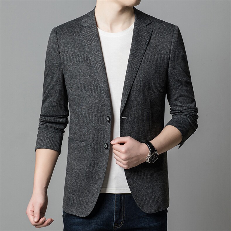 男士西装外套单件西服男上衣休闲薄款2023新款春秋季中年单西男装，男装西服，电商B212（原钱塘6029）