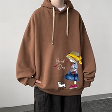 连帽卫衣男大码胖子帽衫大号运动服WY2415-P35，男装卫衣，电商A040