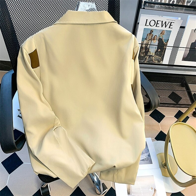 设计感小众西装外套潮牌宽松冷淡风西服高级感炸街上衣HH652P59,男装西服,星座1013-5