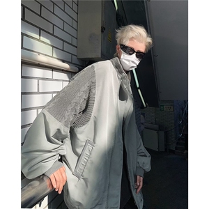 飞行员夹克男潮牌美式高街外套秋冬宽松痞帅休闲棒球服J8302-p63图片