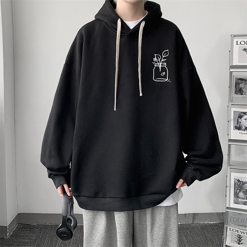 连帽卫衣男大码胖子帽衫大号运动服WY2430-P35,男装卫衣,电商A040