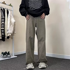 日系工装裤男高街潮牌秋季ins欧美嘻哈运动休闲裤机能风裤子，男装休闲裤，星座716-3