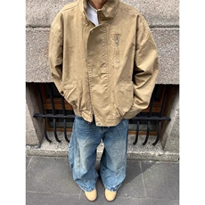 美式复古工装夹克水洗巴恩风哈灵顿外套JK646-P78，男装夹克，星座208-5