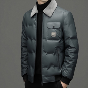 BN22210钱塘2020-2冬季厚款时尚休闲潮流帅气中年男士羽绒服P250,黑色匡威1970s搭配男夏季图片