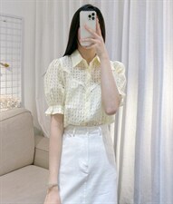 DINOBIENS【现货】夏季新款韩系泡泡袖上衣，其它，迪诺比亚