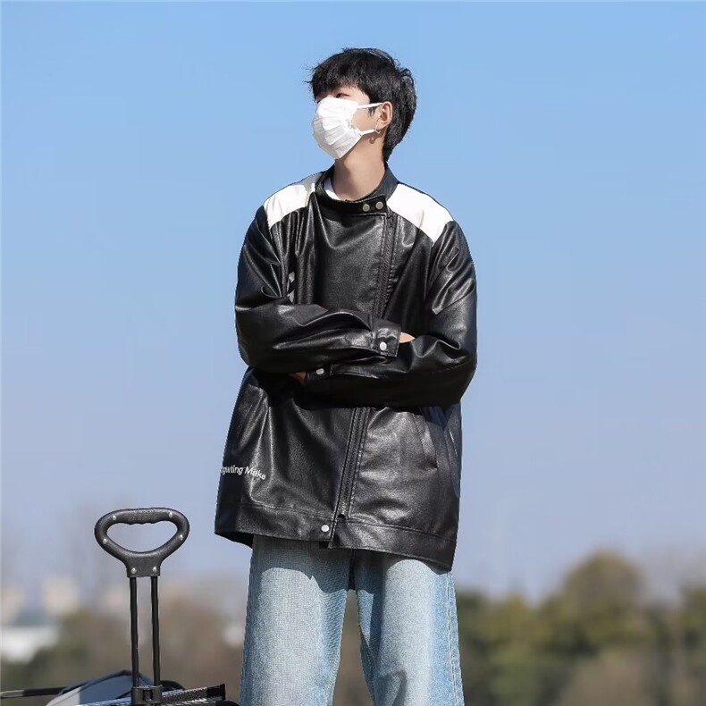 秋季青春流行男夹克文艺潮外套W9260P75,男装夹克,星座1116-2