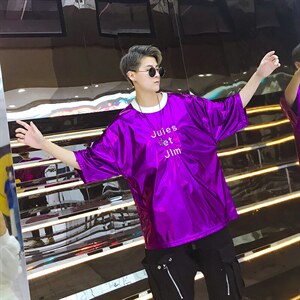 大货足 2019开学季夜店表演hiphop舞台表演出T恤团队KK117 特P35图片