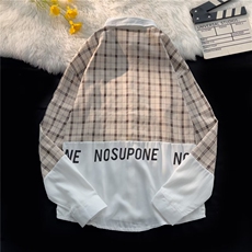 男春秋情侣宽松休闲衬衣C95P38，男装衬衫，星座1116-2