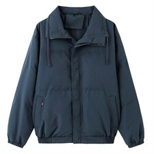 羽绒服90绒白鸭绒2022新款休闲百搭外套，女装羽绒服，海爱依仁