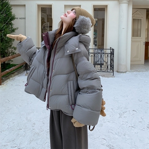 新款2025年冬季图片色 90白鸭绒羽绒服-P325-K438图片