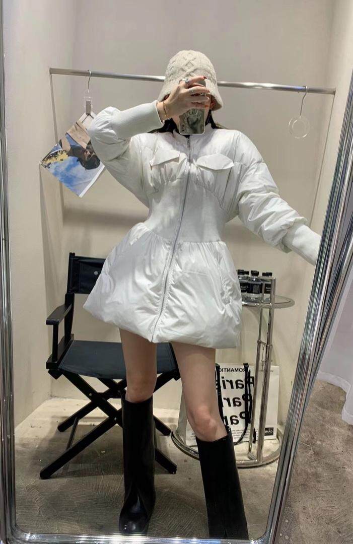 烽腰羽绒服，女装羽绒服，Queena PHoebe