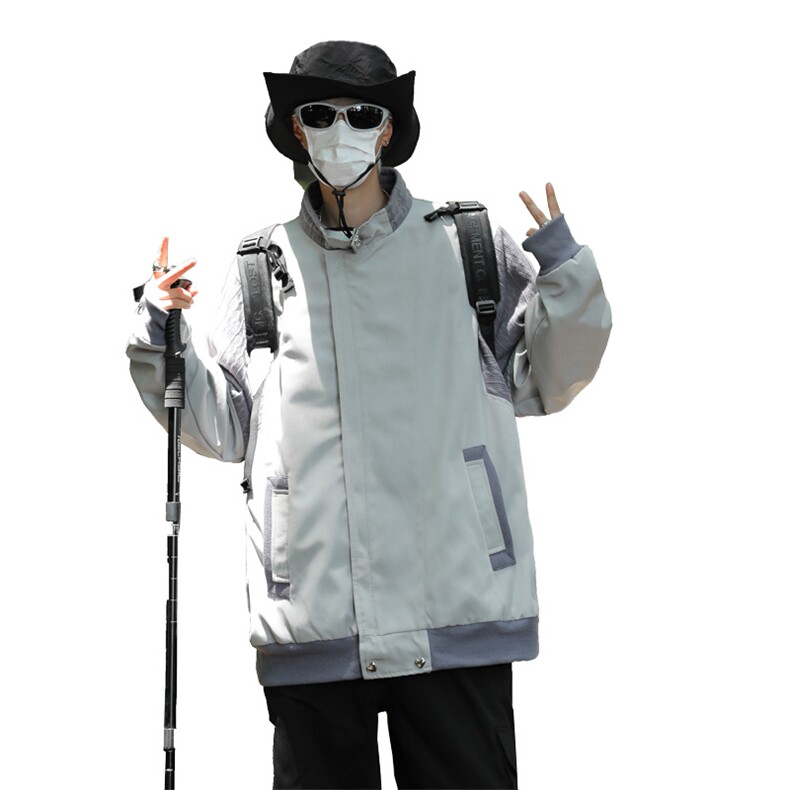 抖音直播！垫肩阿尔法飞行员夹克男CP35-70,男装夹克,电商B371