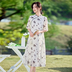 2026年春季旗袍文艺/优雅，女装汉服/婚纱/旗袍/礼服，江南依恋