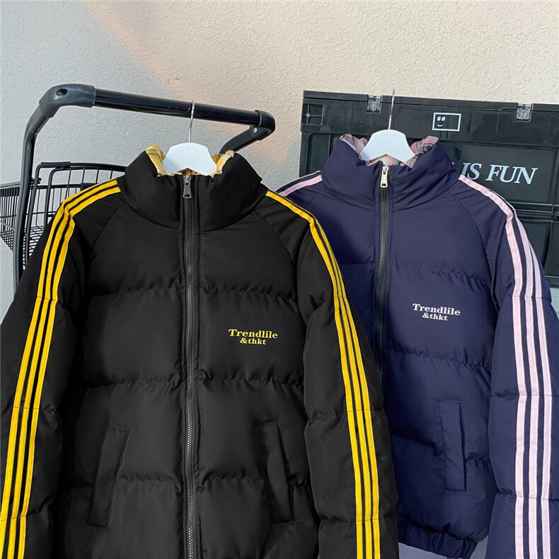 【现货S-5XL】大码三道杠棉衣棉服供抖音直播特P65-1620,男装棉衣,星座207