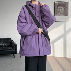 8XL-M冲锋衣外套男加棉加厚夹克秋冬户外登山服JK1313厚P100控118，男装夹克，电商D206-1