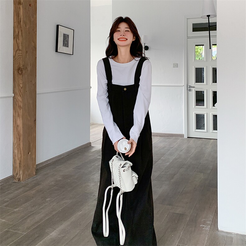 春款时尚简约显瘦背带裤2C122-103-P135-K205,女装连体裤,2C122