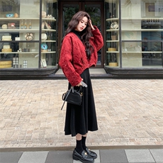 出货了送磁吸围脖新年款新中式羽绒服90绒2C151-W52-P285-K418，女装羽绒服，2C151