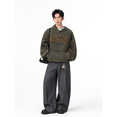 水洗牛仔外套男款春美式痞帅上衣服宽松休闲工装夹克JK1328-P80，男装工装外套，星座1103-3