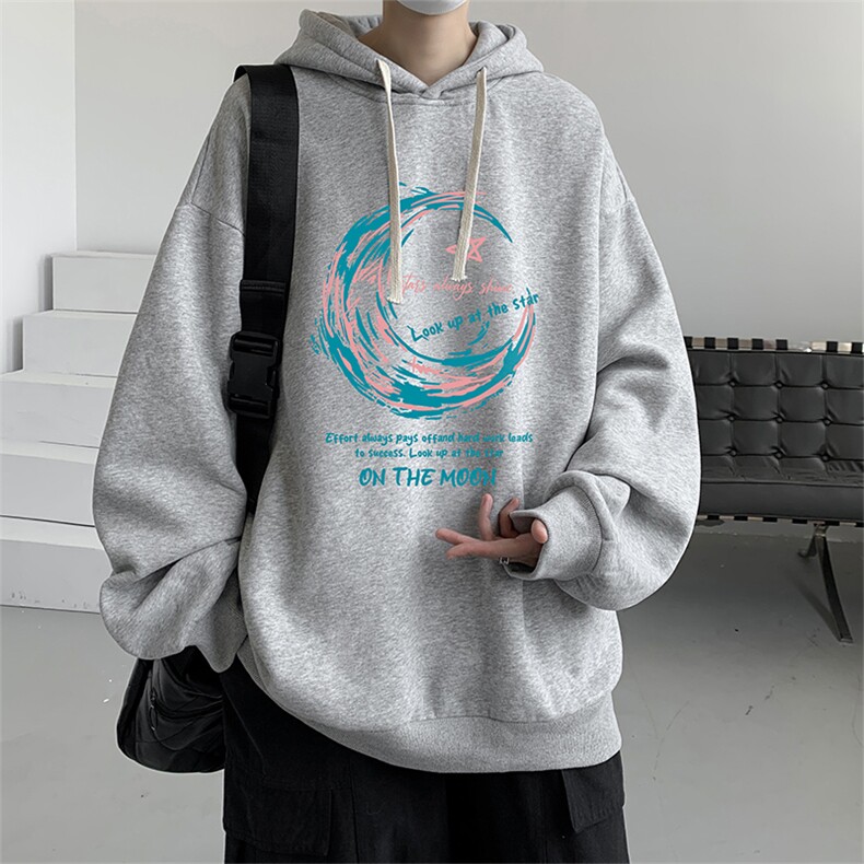 连帽卫衣男大码运动服帽衫外套WY2341-P35,男装卫衣,电商A040