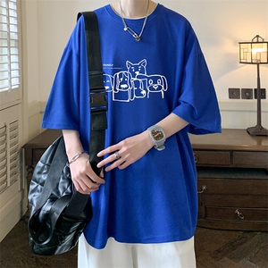 华夫格t恤男短袖男大码五分袖  HT73404-P22图片