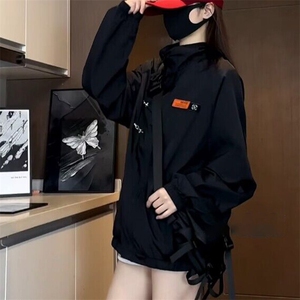 F158/P50有报告UPF50+紫外线防晒衣男飞机扣中式风防晒服图片