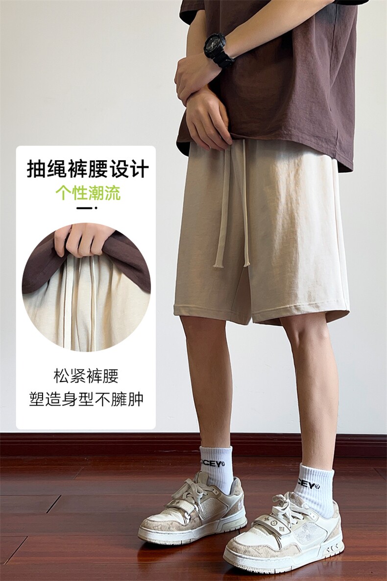 夏季短裤男宽松潮流港风百搭五分裤运动短裤CK2413-P20,男装牛仔裤,星座717