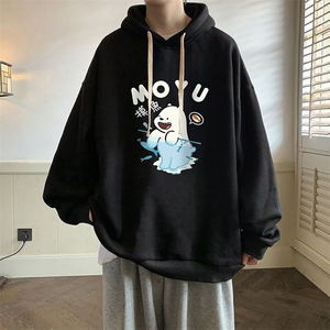 连帽卫衣男大码胖子帽衫大号运动服WY2414-P35图片