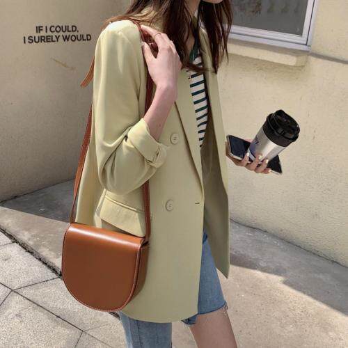 现货薄料西服，百搭款，女装，约她