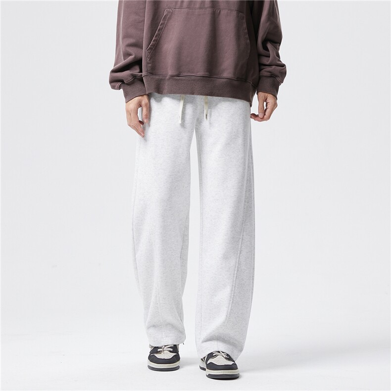 深度库存爆秋冬加厚重磅美式中性风卫裤休闲裤弯刀裤K10013-特P38，男装休闲裤，电商A099