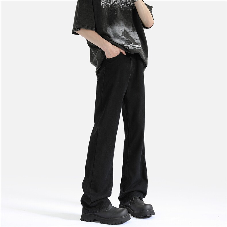 C315-W501现货主推高质量现货特P微喇牛仔裤(特P38X78)8，男装牛仔裤，电商C315