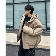 F632P95飞行员夹克棉服外套男冬季加厚潮牌宽松情侣工装，男装夹克，星座512-6