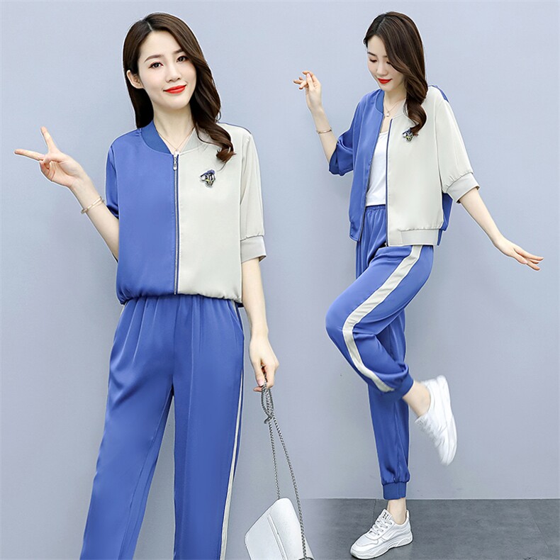 套装/套裙2021年夏季时尚气质百搭优雅简约两件套,女装套装/套裙,一安秀