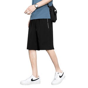 205-M-5XL 短裤男夏季薄款男装运动休闲潮牌五分裤宽松大裤衩裤子图片