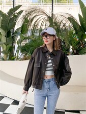 〈现货〉皮衣，女装皮衣，伊娜蕾尔