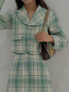 【现货】高级感山茶花小香套装，女装职业装，欧尼蒂