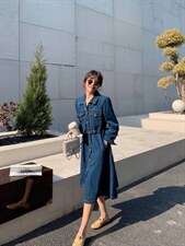 牛仔连衣裙，女装连衣裙，肆尔